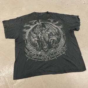 Y2K affliction style grunge t-shirt